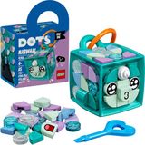 Aesco LEGO Dots Deniz Gergedanı Çanta Süsü 41928 - Çocuklar Için Yaratıcı Kendin Yap Oyuncak Dekorasyon Yapım Seti (85 Parça)