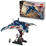 Aesco LEGO ǀ Marvel Avengers: Ultron Çağı Quinjet 76325 – 12 Yaş ve Üzeri Süper Kahraman Seven Çocuklar Için Koleksiyonluk Marvel Uçağı Oyuncak Yapım Seti, Süper Kahraman Aksiyonu (1131 Parça)