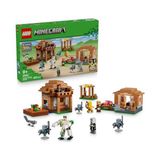 Aesco LEGO Minecraft Evoker Köy Saldırısı 21596 | 9 Yaş ve Üzeri Çocuklar Için Demir Golemi Dahil 11 Figür Içeren Oyuncak Yapım Seti, Hediye Fikri (607 Parça)