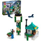 Aesco Lego® Minecraft™ Gökyüzü Kulesi 21173 - Bir Pilot, 2 Uçan Hayalet ve Bir Kedi Içeren Eğlenceli Uçan Adalar Oyuncak Yapım Seti (565 Parça)