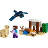 Aesco LEGO Minecraft Steve'in Çöl Keşfi 21251-6 Yaş ve Üzeri Macera Oyunları Seven Çocuklar Için 3 Adet LEGO Minecraft Minifigürü Içeren Yaratıcı Oyuncak Yapım Seti (75 Parça)