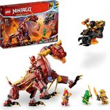 Aesco Lego® Nınjago® Heatwave Dönüşen Lav Ejderhası 71793 Oyuncak Yapım Seti (479 Parça)