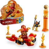 Aesco Lego® Nınjago® Kai’nin Ejderha Gücü Spinjitzu Saltosu 71777 Oyuncak Yapım Seti (72 Parça)