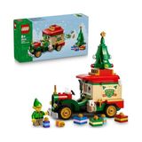 Aesco LEGO Noel Baba’nın Dağıtım Kamyonu 40746 – 8 Yaş ve Üzeri Çocuklar Için Yılbaşı Hediyeleri, Elf Minifigürü ve Aracın Üstüne Takılabilen Mini LEGO Yılbaşı Ağacı Içeren Oyuncak Yapım Seti (224 Parça)
