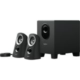 Aesco Logitech Z313 2.1 Subwoofer’lı Hoparlör Sistemi, 3.5 mm Giriş ve Kulaklık Jakı, Kablolu Kontrol Bölmesi, Kompakt Tasarım, Siyah - Adaçayı Yeşili
