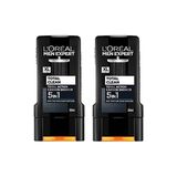 Aesco L’oréal Paris 2'li Men Expert Total Clean 5'i 1 Arada Kömürlü Duş Jeli (2 x 300 Ml)