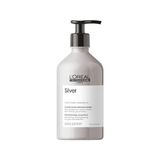 Aesco L'oréal Professionnel Paris Serie Expert Silver Çok Açık Sarı, Gri ve Beyaz Saçlar Için Renk Dengeleyici Mavi Şampuan 500ML