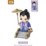 Aesco Loz Micro Anime Serisi 1546 Modeli 345 Parça Dekoratif Oyuncak Yapım Seti Yapı Blok