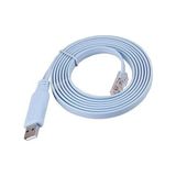 Aesco Lunatic 3852A USB Cisco Konsol Consol RJ45 USB 2.0 To RJ45 Konsol Kablosu – 1.8m (CH340 Chipset) Cisco Router & Switch Uyumlu CH340 Kablosu