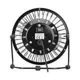 Aesco Lunatic Everest EFN-482 Masa Üstü USB Fan Soğutucu Vantilatör Klima USB Girişli Metal Serinletici Fan Mini Vantilatör Fan Klima Aşağı Yukarı Ayarlabilir Sessiz Çalışma