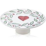 Aesco [marka] Luv Ayaklı Servis Tabağı 10X30 cm - 0,21 lt - Afrika Cevizi Rengi