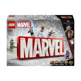 Aesco | Marvel: Logosu ve Minifigürleri 76313 - Süper Kahraman Sevenler Için Avengers Karakterleri Içeren Yaratıcı Oyuncak Yapım Seti, Doğum Günü Hediyesi (931 Parça)