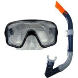 Aesco Maske Şnorkel Safari Dalış Seti Tepered Cam /113CSB
