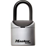 Aesco Master Lock Kilit Kutusu, Kendi Kombinasyonunuzu Ayarlayın Taşınabilir Anahtar Kasası, 2-3/4 Inç. Geniş, 5406D, Siyah, Gri - 0 - 2 Yaş - 001 - Beyaz