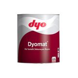Aesco mat Mat Dekorasyon Boyası 0,75 Litre Siyah