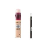Aesco Maybelline New York Instant Anti Age Eraser Kapatıcı 01 Light & Mini Tattoo Liner Gel Pencil Makyaj Seti