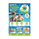 Aesco Maytoys Bebek Bel Simidi Panda Figürlü Emniyet Tokalı Pompasız Kullanım