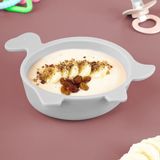 Aesco Meleni Baby Kaplumbağa Figürlü Silikon Bebek Mama Kasesi - Şekilli Bebek Beslenme Kasesi - Gri - 0,33 - 00-Siyah - Beyaz