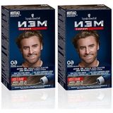 Aesco Men Perfect Saç Boyası 60 - Kahve, 80 ml 2li Paket