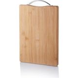 Aesco Metal Tutacaklı Lüx Bambu Kesme Tahtası 30CM X20CMX1.8CM ROYALEKS-67458