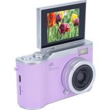 Aesco Mey Ithalat® 4K Dijital Kamera 48 Mp Flip Ekran Vlog ve Fotoğraf Makinesi
