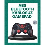 Aesco Mey Ithalat® Gelişmiş Kontrol Hassasiyeti Sunan Kablosuz Bluetooth Oyun Kolu