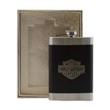 Aesco Mey Ithalat® Harley Davidson Matara 7 Oz (207 Ml) Içki Viski Konyak Matarası