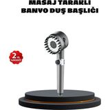 Aesco Mey Ithalat® Masaj Uçlu Yüksek Basınçlı Duş Başlığı Spa Etkili