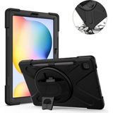 Aesco Mey Ithalat® Samsung Galaxy P610 Tab S6 Lite 10.4 Kılıf Amazing Tablet Kapak - Siyah