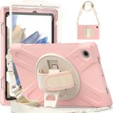 Aesco Mey Ithalat® Samsung Galaxy X200 Tab A8 10.5 Kılıf Amazing Tablet Kapak - Pembe