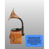 Aesco Mey Ithalat® Taşınabilir Mini Retro Radyo Bluetooth Hoparlör USB Sd Aux Destekli Yeni Nesil