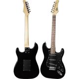 Aesco Midex RPH-30BK-50AMP Black Elektro Gitar Seti 50 Watt Bluetooth Şarjlı Amfi Kulaklık Full Set - 3 Renk Sunburst