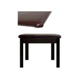 Aesco Midex TBX-144SR Üst Kalite Piyano Taburesi Gizli Bölmeli Kahve Renk (32X54X48)
