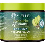 Aesco Mielle Avocado & Tamanu Elektriklenme Karşıtı Bukle Belirginleştirici Durulanmayan Saç Kremi 340GR Unisex