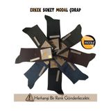 Aesco Mısırlı 61005 Erkek Modal Soket Çorap