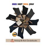Aesco Mısırlı 62900 Erkek Organik Modal Soket Çorap