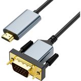 Aesco Moddestore HDMI To VGA Dönüştürücü Kablo 1080P 60Hz Full Hd – Hdtv HDMI Çıkıştan VGA Monitör Projeksiyon Bağlantı Kablosu – Tek Yönlü Görüntü Aktarımı ZR1162 - 0-Bordo