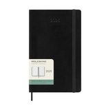Aesco Moleskine Haftalık Planlayıcı, 12 Ay 2025 Için Notlar Için Yer Sunan Haftalık Planlayıcı, Yumuşak Kapak ve Elastik Kilit, Renk Siyah, Büyük Format 13 x 21 cm - 41 Delft Blue