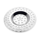 Aesco Mutfak ve Banyo Için 7x7 cm Seyyar Lavabo Süzgeci, Gider Tıkanıklık Önleyici Filtre - 0,12 mm - 275 m