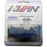 Aesco Nissin 2P-2319NS Yarı Metalik Motosiklet Fren Balatası - Siyah