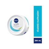Aesco Nıvea Soft Krem, 200 Ml, Nemlendirici Bakım Kremi, Yüz, Vücut, El, Jojoba Yağı ve E Vitamini ile Cilt Bakımı, Anında Emilen Hafif Formül, Tüm Ciltler Için