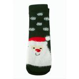 Aesco Noel Baba Yılbaşı Kalın Penye Çorap - Standart - Yeşil