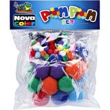Aesco Nova Color NC-350 Renkli Ponpon 30CM - 1