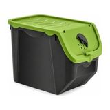 Aesco Orret Home 12 Litre Patates Soğan Saklama Kabı Hava Alabilir Kapaklı Sebze Saklama Kutusu Kilitli Kapaklı Sarımsak Organizer Plastik Erzak Saklama Kabı Istiflenebilir Kiler Düzenleyici (Asorti Renk)