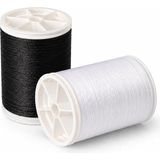 Aesco Orret Home 2X500 Metre Dikiş Ipi Seti Siyah Beyaz – Makine Ipi, Nakış Ipi, Dayanıklı Dikiş Ipliği, Hobi ve Terzilik Için Profesyonel Set