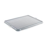 Aesco Orret Home 44X35 cm Plastik Bulaşık Süzgeci Mat Izgara Süzgeçli Süzmatik Tezgah Üstü Bulaşık Kurutmalık Büyük Boy Mutfak Süzgeci (Asorti Renk)