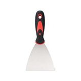 Aesco Orret Home Paslanmaz Çelik Inşaat Spatulası Plastik Saplı Macun Spatulası Alçı Boya Kazıma Duvar Tamir Spatulası 100 mm