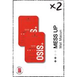 Aesco Osis Mess Up Mat Şekillendirici Macun 100ML x 2 Adet | Orta Tutuş Mat Görünüm Kolay Şekil Esnek Wax - 1,1 kg