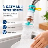 Aesco Oynar Başlıklı Pervaneli Taşlı Musluk Başlığı - Abanoz