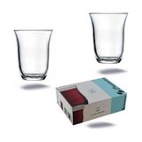 Aesco Paşabahçe Beylerbeyi Çay Bardağı 120 cc 72'li 42181 - 00-Siyah - Beyaz